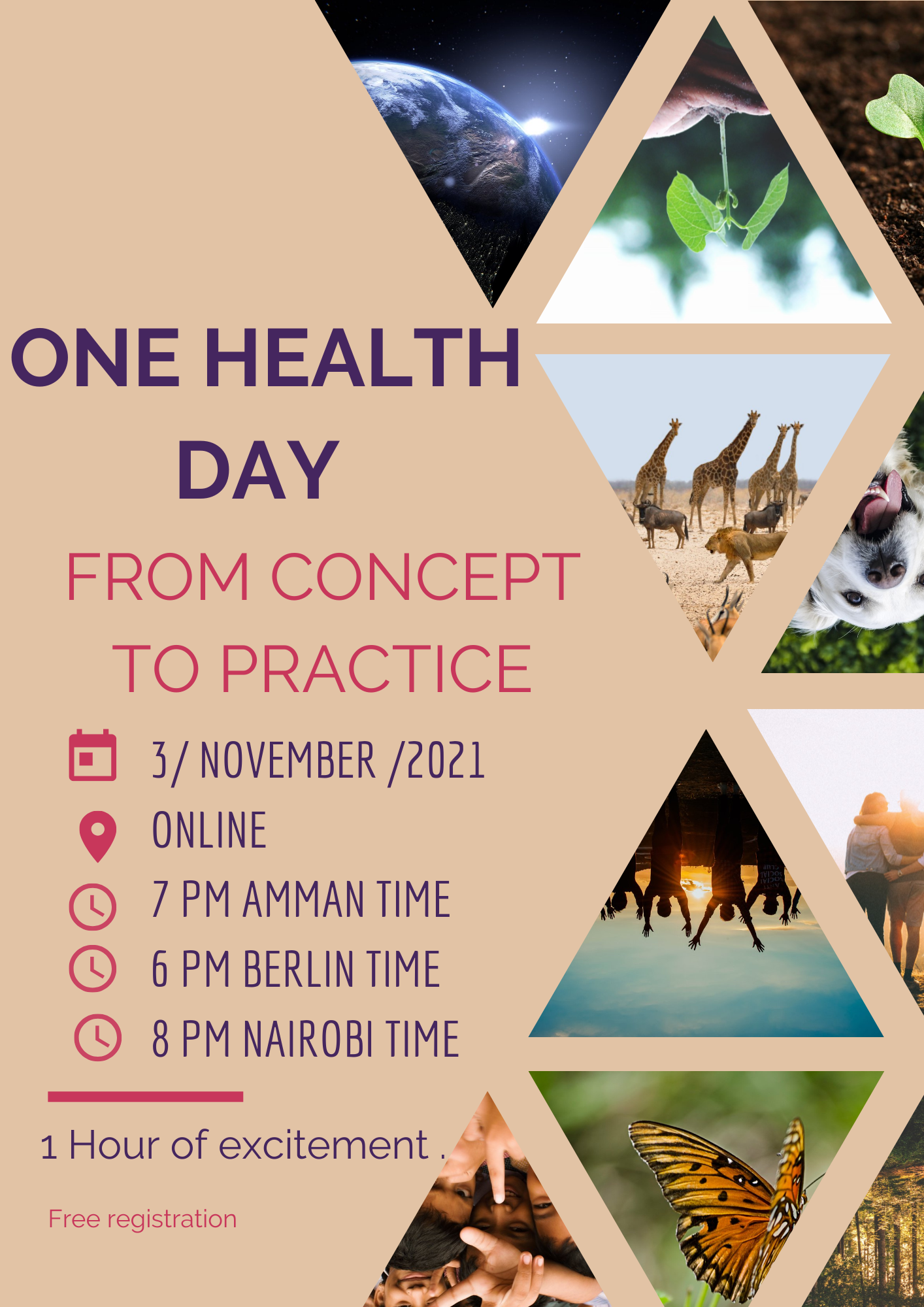 One health day from concept to practice - Online Event