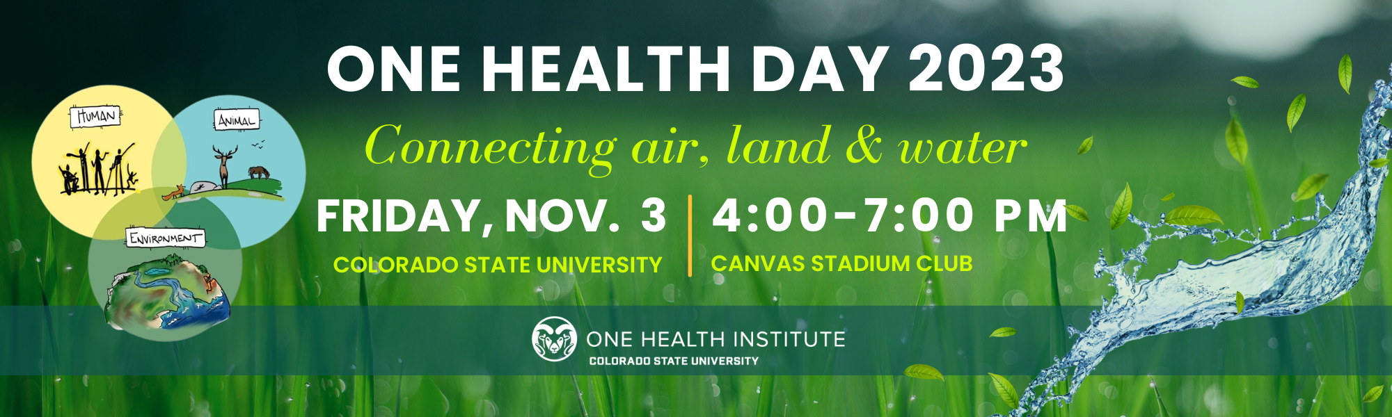 One Health Day 2023 | Connecting air, land & water