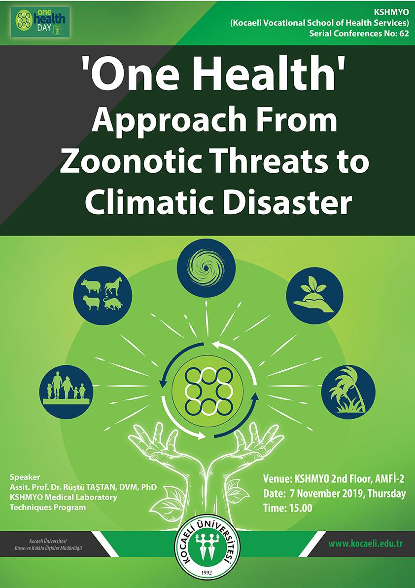 'One Health’ Approach From Zoonotic Threats to Climatic Disaster 