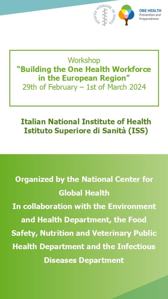 Building the One Health Workforce in the European Region
