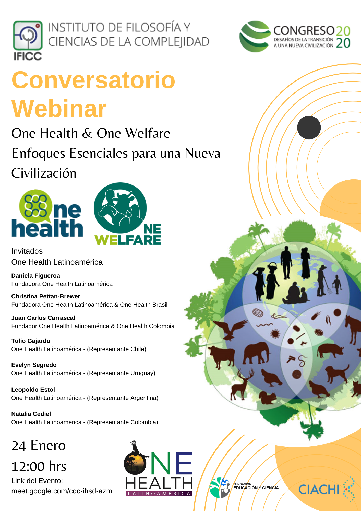 Webinar: One Health & One Welfare Essential Approaches to a New Civilization
