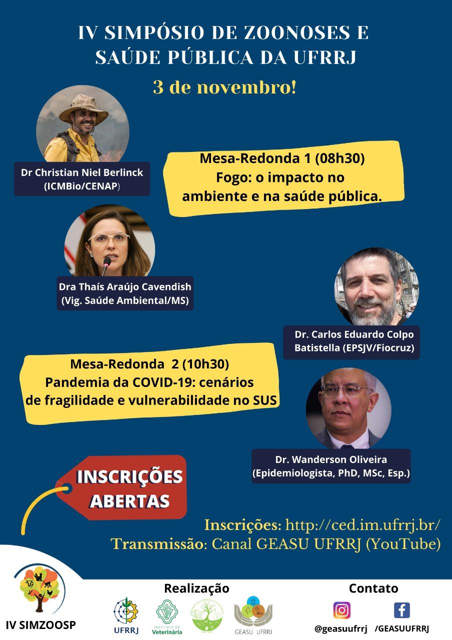 IV Simpósio de Zoonoses e Saúde Pública