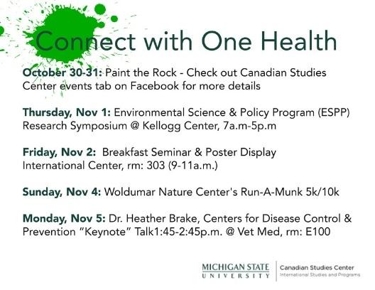 Go Green! Go One Health! 