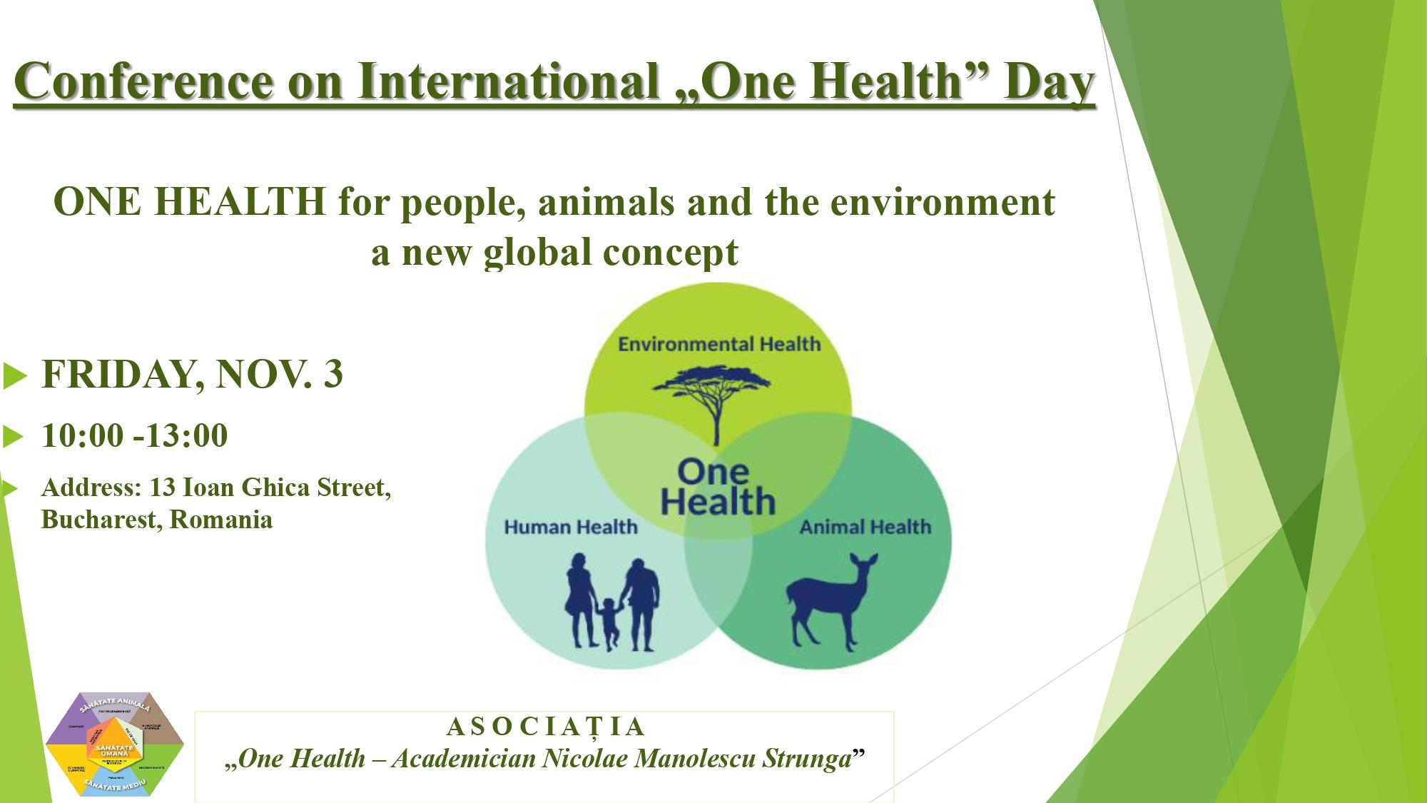 Conference on International „One Health” Day