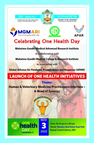 Launch of One Health Initiative-Calling collaborations for actions