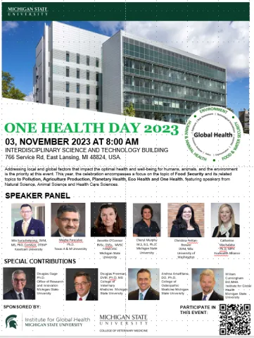 One Health Day 2023 at Michigan State University