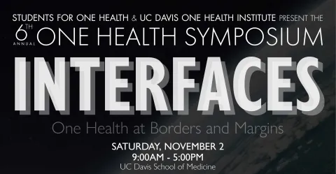 6th Annual One Health Symposium: Interfaces - One Health at Borders and Margins