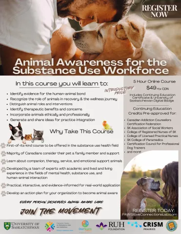 Animal Awareness for the Substance Use and Allied Workforce