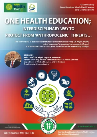 One Health Education; Interdisciplinary Way to Protect from 'Anthropocenic' Threats