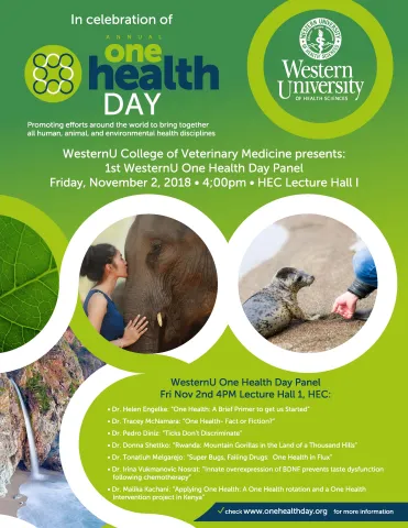 1st WesternU One Health Day Panel