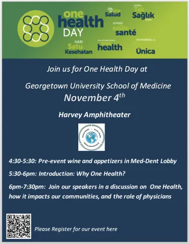 One Health Day with Georgetown School of Medicine