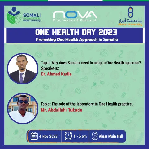 One Health Day 2023: Promoting One Health Approach in Somalia