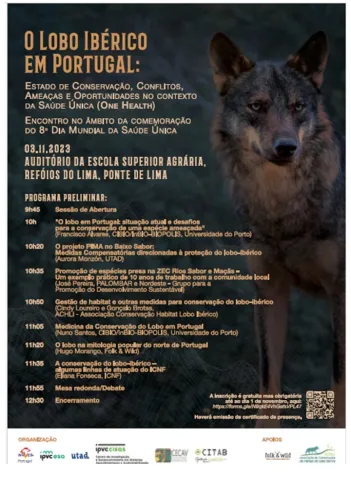 Iberian wolf conservation status, conflicts, threats and opportunities in Portugal, in the context of One Health
